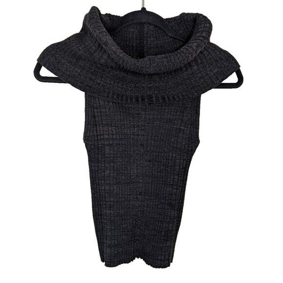 Free People Carly Cowl Sweater Top Knit Ribbed Size Small - Picture 3 of 11